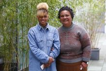 Matilde com Maria Alexandra    