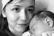 katie pladl, incesto, bebé