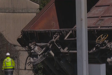 Descarrilamento, comboio, corta, Linha do Douro