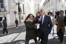 Rangel à saída do Supremo