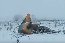 As primeiras imagens do avião despenhado na Rússia