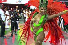 Tarine Lopes teve de improvisar