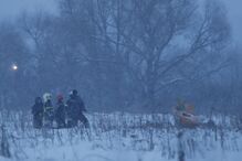 As primeiras imagens do avião despenhado na Rússia	