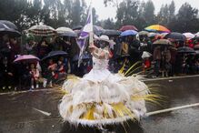 Corso de Carnaval em Ovar, em fevereiro de 2018