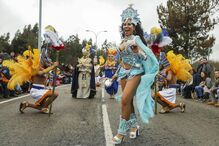 Corso de Carnaval em Ovar, em fevereiro de 2018