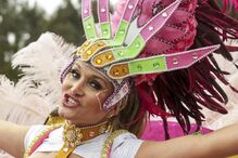 Corso de Carnaval em Ovar, em fevereiro de 2018