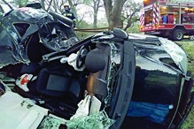 acidente, Palmela, despiste, mortos, EN5, Poceirão