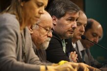 Bruno de Carvalho e os corpos sociais do clube deram explicações ontem em Alvalade  