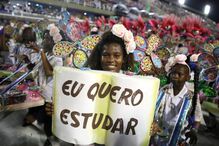 carnaval, campeã, rio de janeiro, brasil, Beija-flor