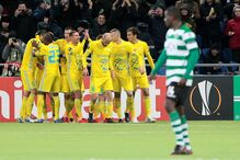 As melhores imagens do Astana-Sporting