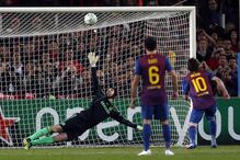 Messi falhou um penálti no último confronto com o Chelsea, em 2012