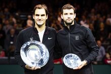 Federer bateu Dimitrov na final do torneio de Roterdão