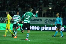 Tondela e Sporting jogaram esta segunda-feira no Estádio João Cardoso	