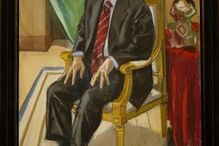 Paula Rego,Jorge Sampaio, retrato oficial do Presidente,  2006