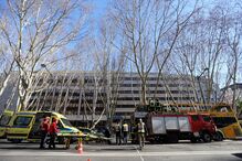 Autocarro com turistas choca com árvore da Avenida da Liberdade
