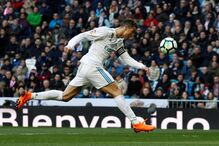 Cristiano Ronaldo marcou dois golos ao Alavés