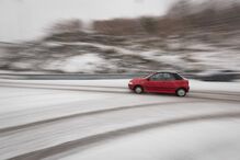 Neve cobre de branco Trás-os-Montes
