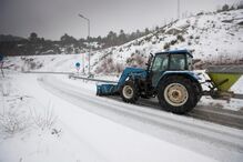 Neve cobre de branco Trás-os-Montes