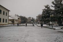 Neve cobre de branco Trás-os-Montes	