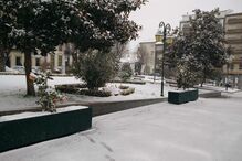 Neve cobre de branco Trás-os-Montes	