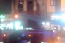 Mulher salta de segundo andar para escapar às chamas no Porto