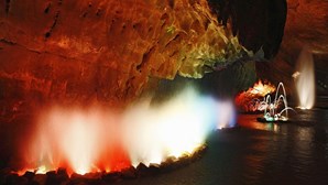 Jantar romântico nas grutas de Mira de Aire