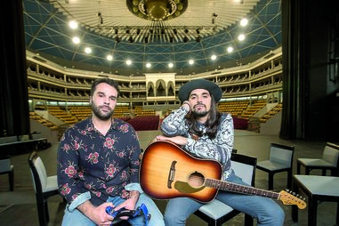 Miguel Casais (bateria) e Pedro Tatanka (voz) prometem noite inesquecível   