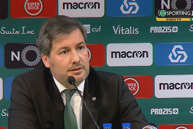 Bruno de Carvalho, presidente do Sporting