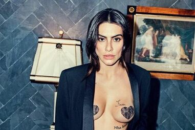 carnaval, entrudo, adesivos, tapa mamilos, Cleo Pires, Aniita