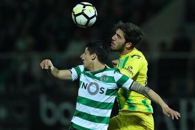 Tondela e Sporting jogaram esta segunda-feira no Estádio João Cardoso	