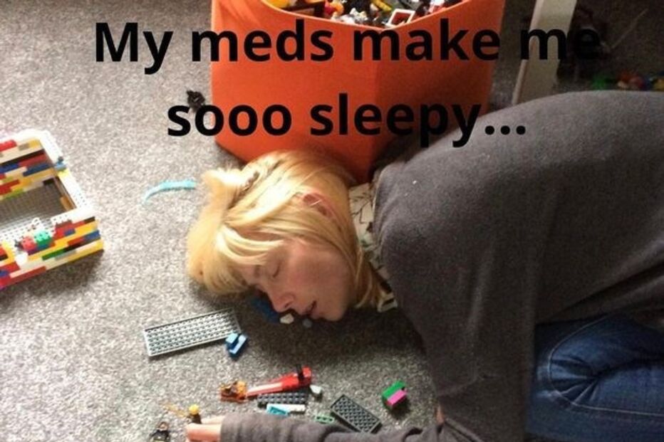 Menino tira foto a mãe exausta da quimioterapia