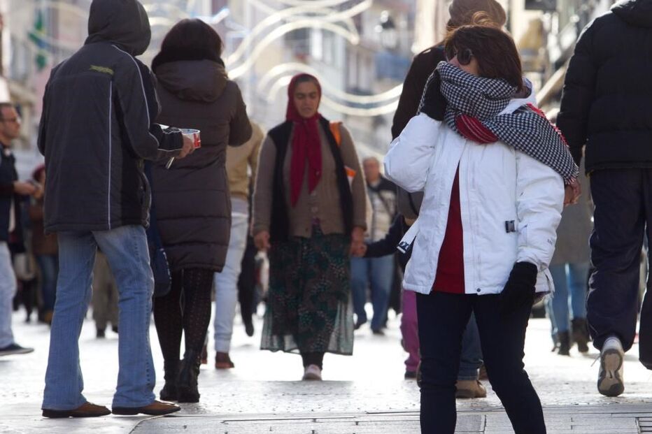 A cidade de Coimbra vai ter temperaturas mínimas de 1 grau centígrado nos próximos dias 