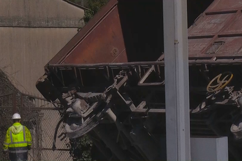 Descarrilamento, comboio, corta, Linha do Douro