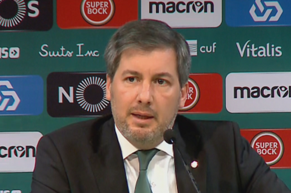 Bruno de Carvalho, presidente do Sporting