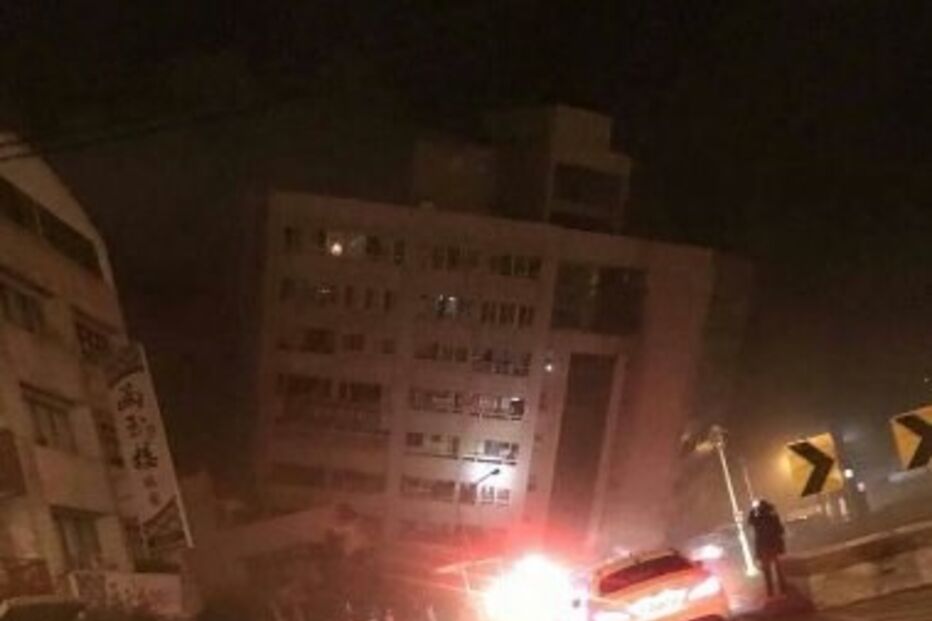 Sismo em Taiwan