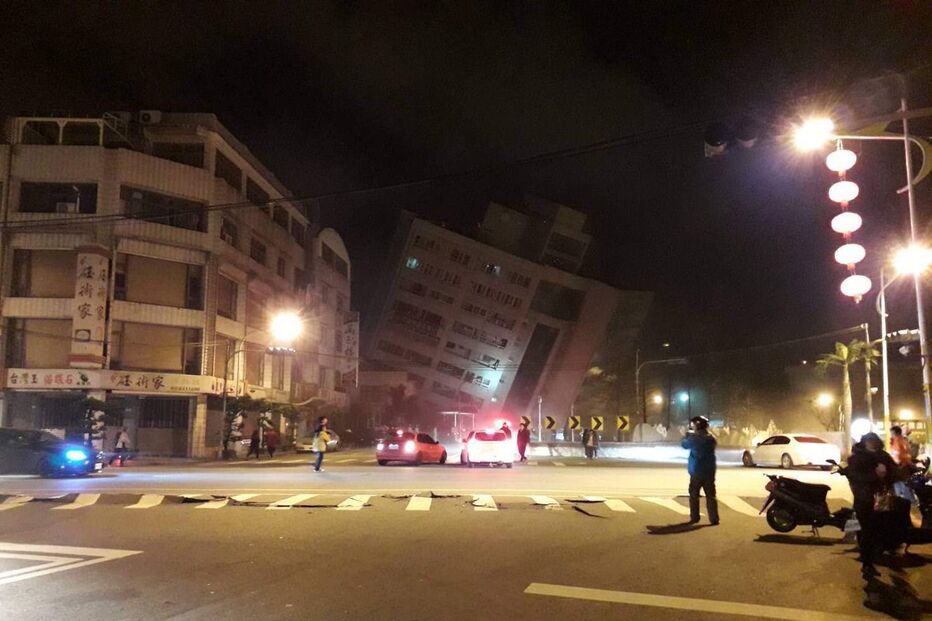 Sismo em Taiwan