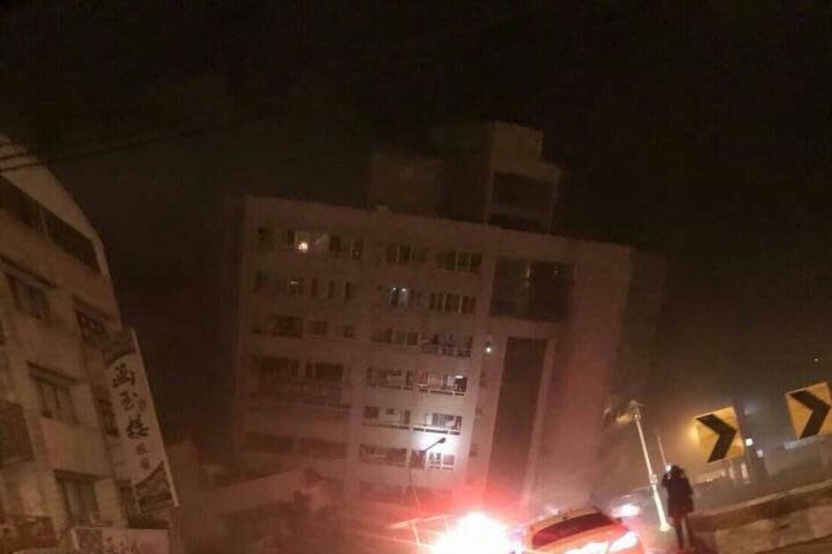 Sismo em Taiwan