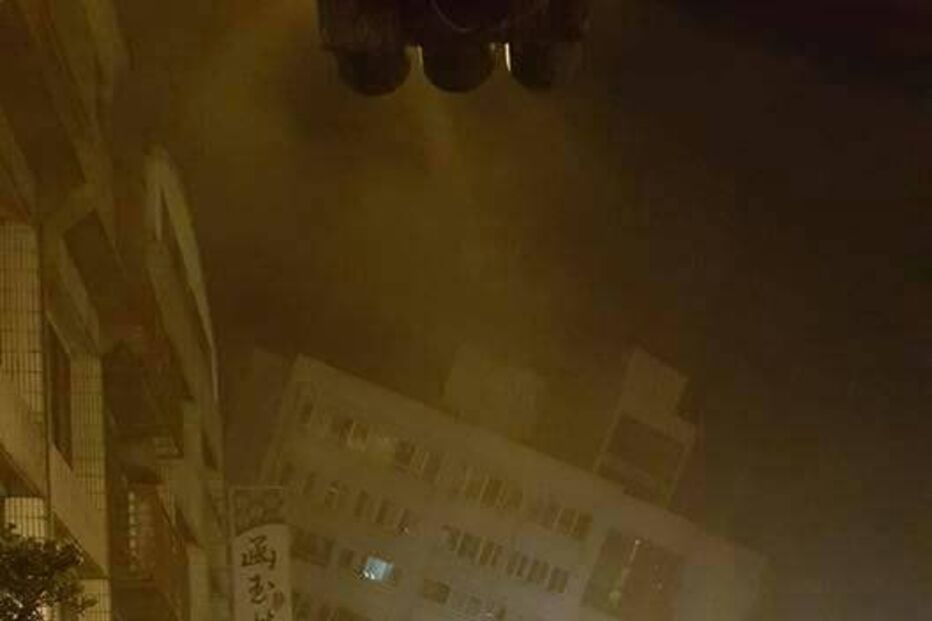 Sismo em Taiwan
