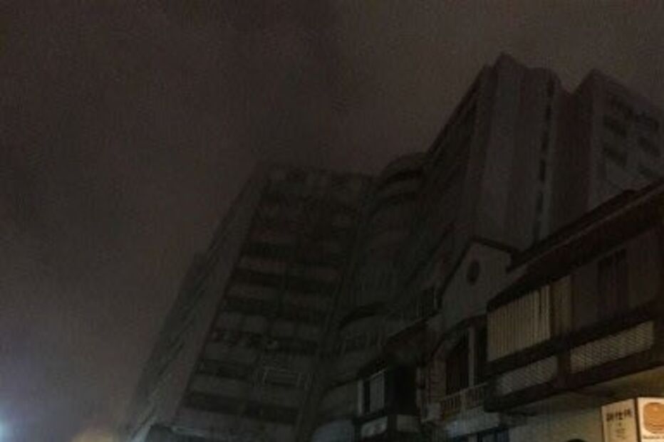Sismo em Taiwan