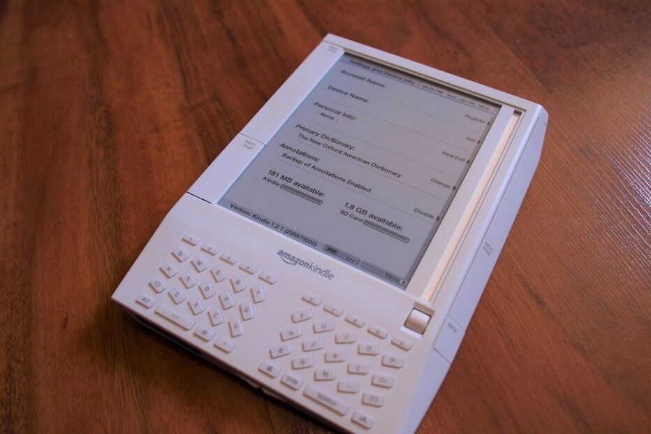 Kindle (2007) - 379€