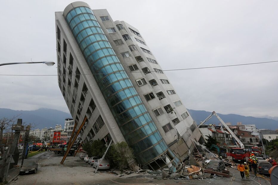 Sismo em Taiwan	