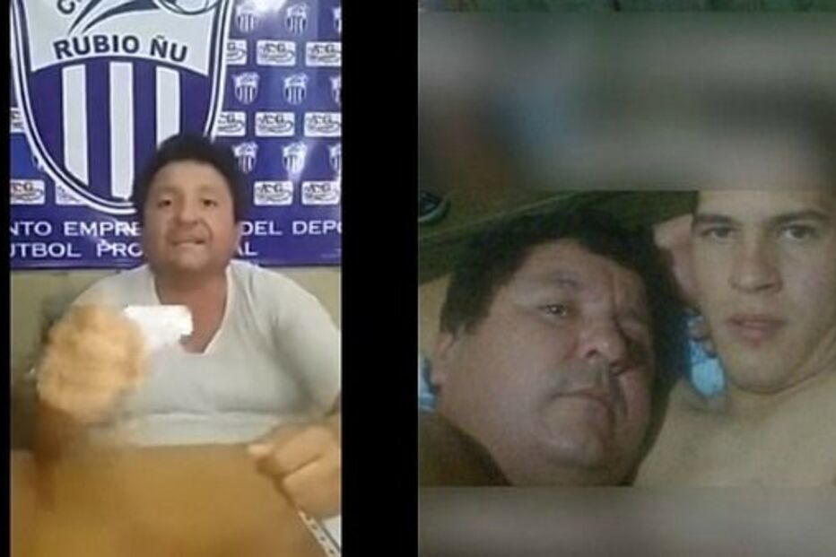Presidente do Rubio Ñú confessa romance com o jogador Bernardo Gabriel Caballero