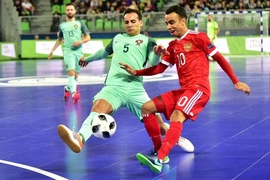 Portugal bateu Rússia na meia-final do Europeu de Futsal