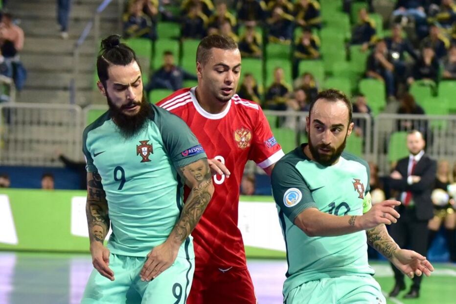 Portugal bateu Rússia na meia-final do Europeu de Futsal