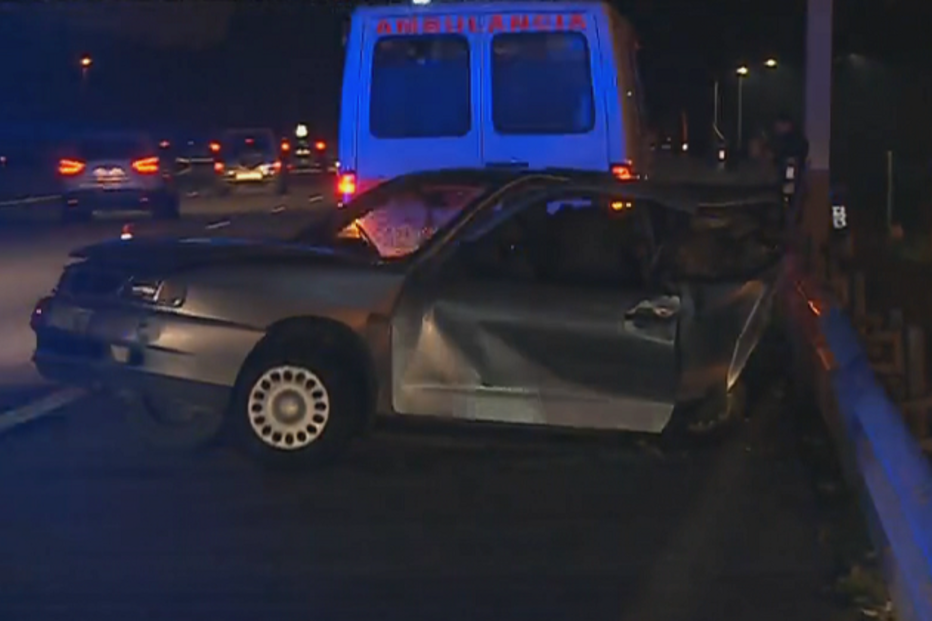 Acidente na A3, na Maia