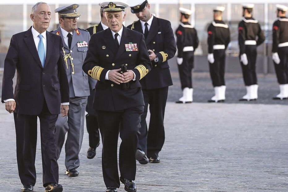 Marcelo Rebelo de Sousa deverá marcar a posse do almirante Silva Ribeiro para o primeiro dia de março  