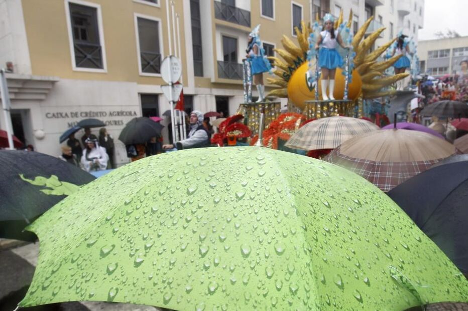 Carnaval com chuva