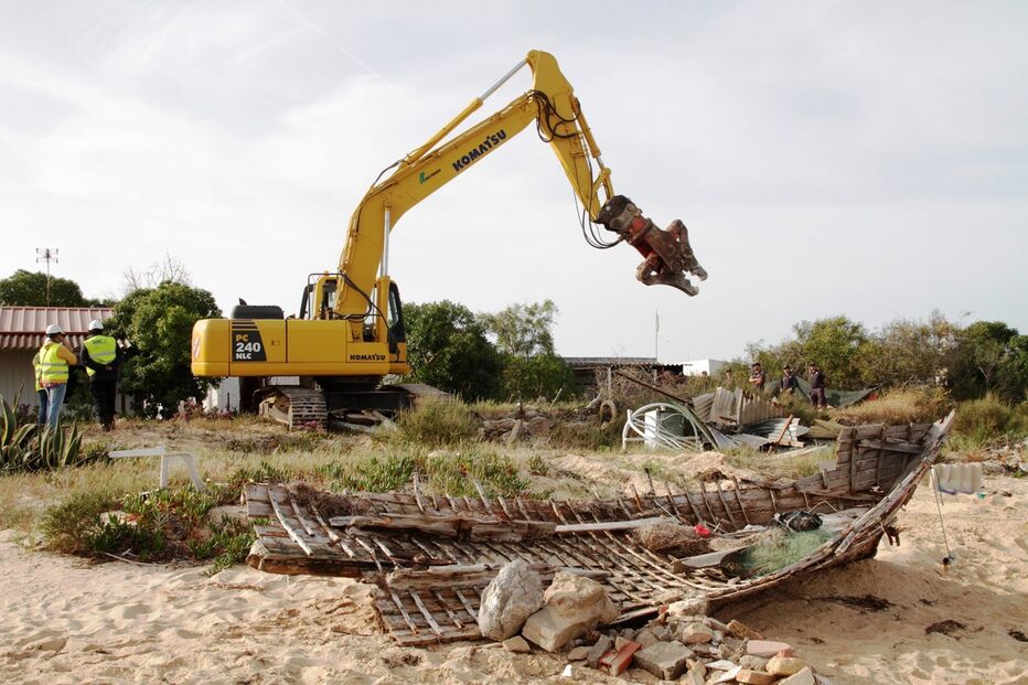 ria Formosa, Polícia Marítima, Capitania, pescas, pesca ilegal
