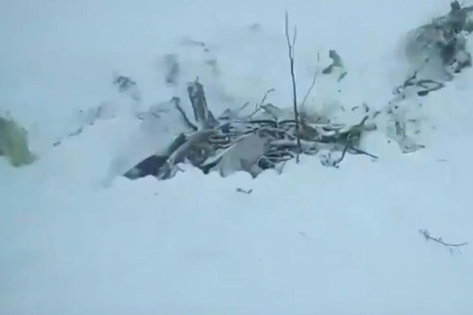 As primeiras imagens do avião despenhado na Rússia