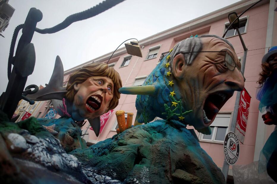 Figuras internacionais satirizadas no Carnaval de Torres Vedras